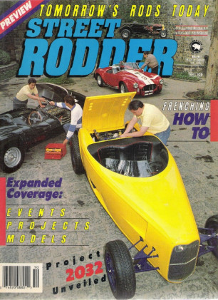 STREET RODDER 1989 OCT - BALANCE A MILL, CUSTOM IRS, 47 SIMCA CHASSIS MADE